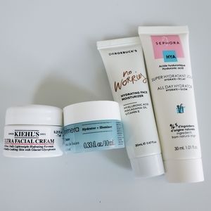 Bundle of 4 travel mini size moisturizers NWOB